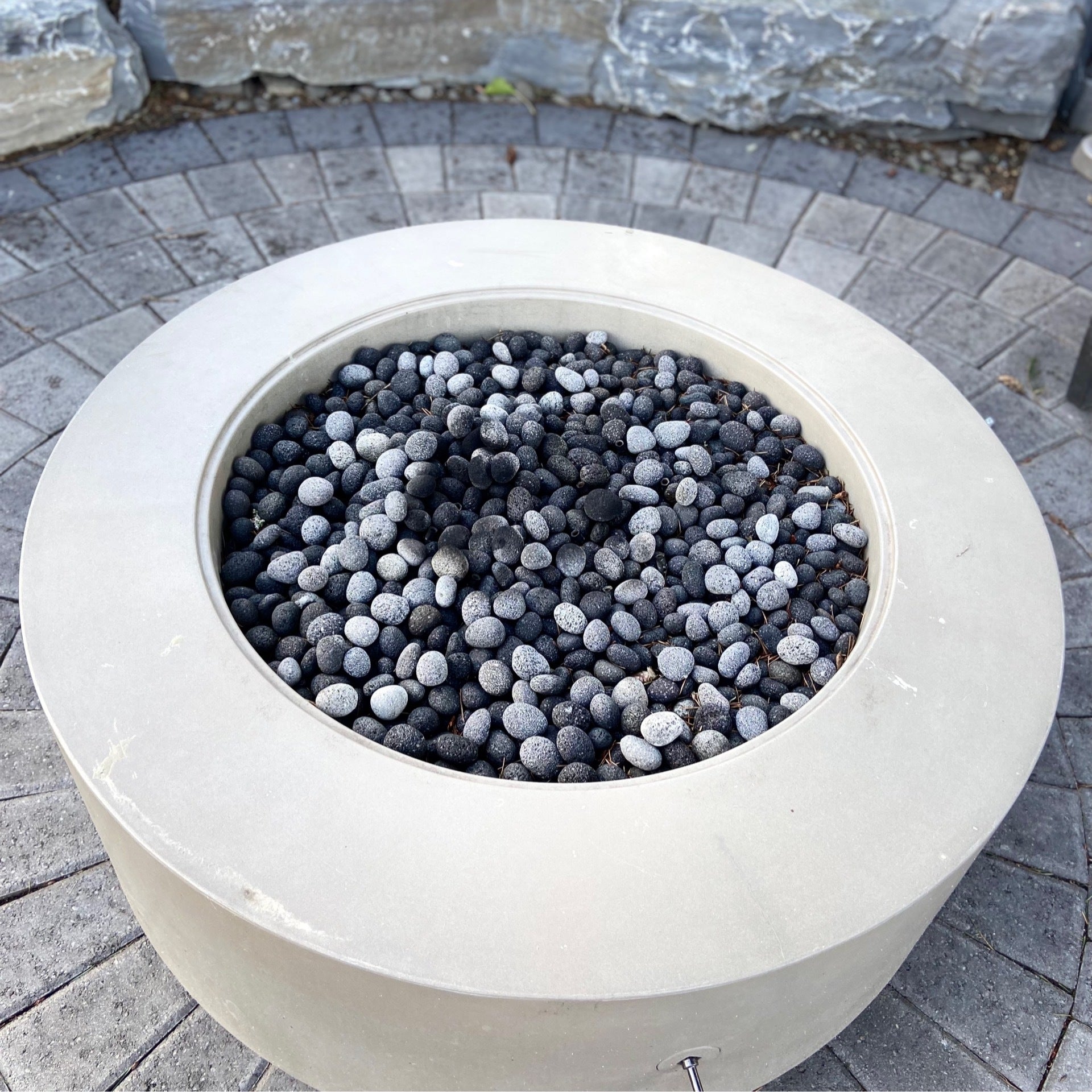 Concrete Fire Pit Olympic Rockery & Landscape Supply LLC